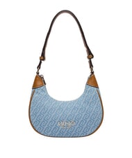 LIUJO EVRIM Hobo Bag a spalla dusty blue - Borse Donna - 1