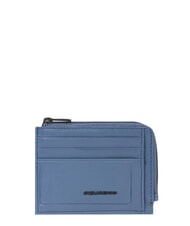 PIQUADRO ATLAS Portacarte portamonete piatto in pelle - Portafogli Uomo