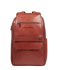 PIQUADRO S141 Zaino in pelle, porta PC 14" CUOIO - Zaini da lavoro porta PC - 1
