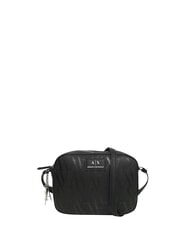 ARMANI EXCHANGE SILVYE MONOGRAM Borsa camera case a tracolla black/black - Borse Donna - 1