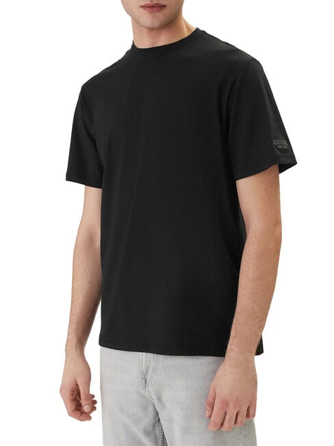 GUESS Herren T-Shirt Kurzarm Schwarz Logo JetBla NER 432197 XL 8790₽