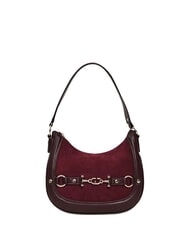 GAUD&Igrave; NEW DIAZ LEATHER Borsa mini hobo, a spalla wine - Borse Donna - 1