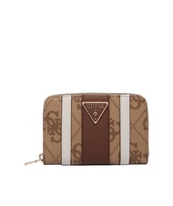 GUESS LAUREL 2 Portafoglio Medio latte logo/brown - Portafogli Donna - 1