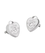 GUESS AMORE Orecchini, charm a cuore SILVER - Orecchini - 1