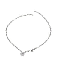 GUESS CRAZY IN LOVE Collana, charm tema cuore SILVER - Collane - 1