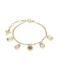 GUESS 4G LIGHT Bracciale, multi charm yellow gold - Bracciali Donna - 1