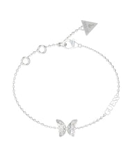 GUESS CHRYSALIS Bracciale, charm a forma di farfalla SILVER - Bracciali Donna - 1