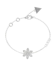 GUESS WHITE LOTUS Bracciale con charm a motivo loto - Bracciali Donna