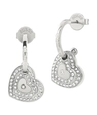 GUESS AMAMI Orecchini, motivo cuore SILVER - Orecchini - 1