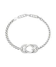 GUESS OH MY G Bracciale, charm con logo SILVER - Bracciali Donna - 1