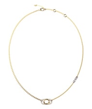GUESS OH MY G Collana, charm con logo yellow gold - Collane - 1