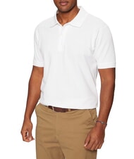 GUESS JEANS EMBRO LOGO Polo in cotone purwhite - Polo Uomo - 1