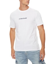 GUESS JEANS LOGO EMBRO T-Shirt in cotone - T-shirt Uomo