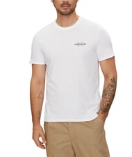 GUESS JEANS AMERICAN T-Shirt in cotone purwhite - T-shirt Uomo - 1
