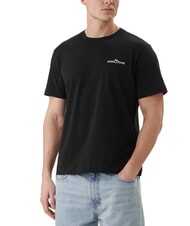 GUESS JEANS NAUTICAL T-Shirt in cotone jetbla - T-shirt Uomo - 1