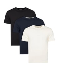 GUESS JEANS REGULAR LOGO Tris di magliette - T-shirt Uomo