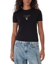 GUESS JEANS BABY BAKER T-Shirt a maniche corte jetbla - T-shirt e Top Donna - 1