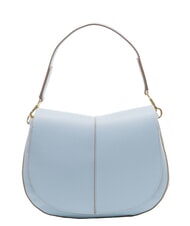 GIANNI CHIARINI HELENA ROUND Borsa in pelle con tracolla in tessuto oasi - Borse Donna - 1