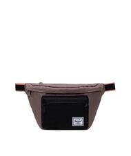 HERSCHEL POP QUIZ Marsupio con tasca taupe grey/black/shell pink - Marsupi - 1