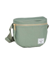 HERSCHEL SETTLEMENT Marsupio mini seagrass/white stitch - Marsupi - 1