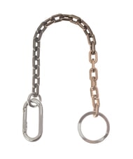 FURLA MAN Catenella portachiavi toni cognac - Portachiavi - 1