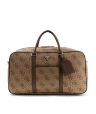 GUESS BERTA Borsone da viaggio, con tracolla latte logo/brown - Borsoni - 1