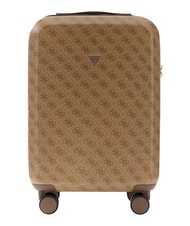 GUESS LATONA 18 Trolley bagaglio a mano, rigido LATTE LOGO - Bagagli a mano - 1