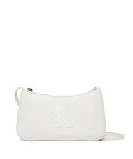 CALVIN KLEIN BOLD MONOGRAM Mini Bag a tracolla white alyssum - Borse Donna - 1