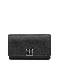 CALVIN KLEIN HARDWARE EMBLEM PEBB Portafoglio Donna na black - Portafogli Donna - 1