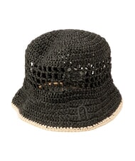FURLA CAMPIONARIO - GIOVE  Cappello in nylon nero+naturale - Cappelli - 1