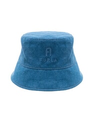 FURLA CAMPIONARIO - VARSITY  Cappello in canvas denim - Cappelli - 1