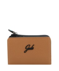 GABS GMONEY57 Portafoglio in pelle, con zip camoscio - Portafogli Donna - 1