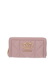 LOVE MOSCHINO EMBOSSED Portafoglio Zip Around - Portafogli Donna
