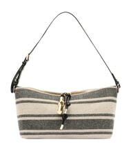 FURLA DEBBY Borsa spalla, pelle e lino - Borse Donna