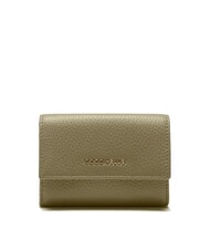 COCCINELLE METALLIC SOFT Portacarte in pelle martellata - Portafogli Donna