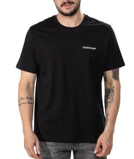 GUESS JEANS REGULAR LOGO T-Shirt in cotone jetbla - T-shirt Uomo - 1