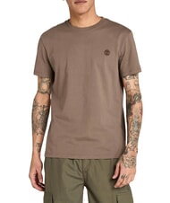 TIMBERLAND SS DUNRIVER CREW T-shirt in cotone light green - T-shirt Uomo - 1