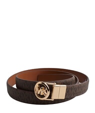 MICHAEL KORS BELT Cintura reversibile, in pelle brown - Cinture - 1