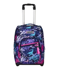 SEVEN GRAFFITIMIX Zaino trolley 2 ruote, fisso - Zaini con carrello