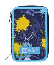 SJGANG SJ EVER Astuccio a 3 zip bluebell turquoise - Astucci e Accessori - 1