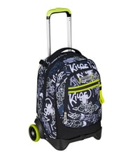 SEVEN NEW TECH BOY Zaino trolley 2 ruote, amovibile - Zaini con carrello