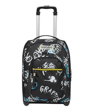 SEVEN GRAFFITI BOY Zaino trolley 2 ruote, fisso - Zaini con carrello