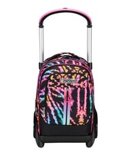 SEVEN MULTI-SHADE GIRL Zaino trolley 2 ruote, amovibile Nero - Zaini con carrello - 1