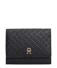 TOMMY HILFIGER TH ICON Portafoglio piccolo con portamonete black - Portafogli Donna - 1