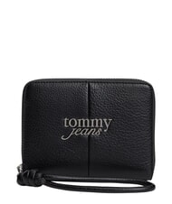 TOMMY HILFIGER TJ BOLD Portafoglio ziparound con portamonete black - Portafogli Donna - 1
