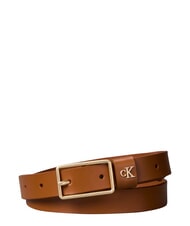 CALVIN KLEIN CLASSIC BUCKLE Cintura in pelle - Cinture