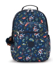 KIPLING SEOUL COLLEGE BTS Zaino porta PC 15" - Zaini Scuola & Tempo Libero