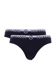 TRUSSARDI DOUBLE ELASTIC Confezione 2 paia di Slip black - Slip Uomo - 1