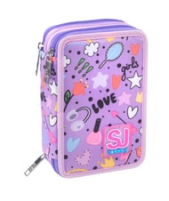 SJGANG CUTE NOTES Astuccio 3 zip - Astucci e Accessori