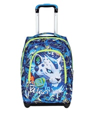 SJGANG CUCCIOLI Zaino trolley 2 ruote, fisso - Zaini con carrello